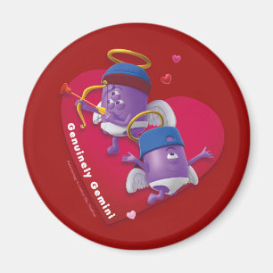 Aimant frigo Saint Valentin pour Gemini