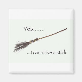 Aimant frigo sorcier broomstick