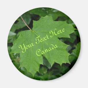 Aimant frigo souvenir Canada sur mesure Aimant Can