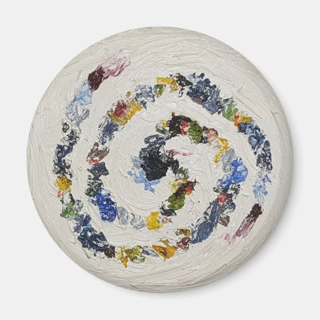 Aimant frigorifique coloré (Devant)