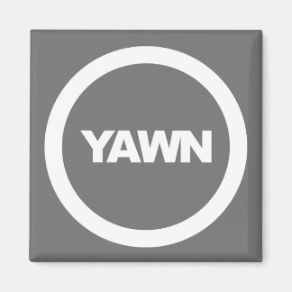 Aimant frigorifique de marque Yawn au charbon