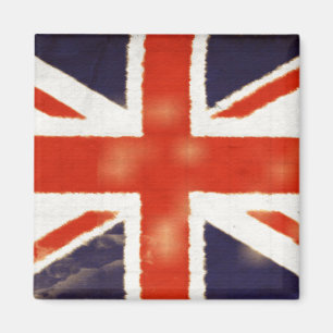 Aimant frigorifique Union Jack vintage