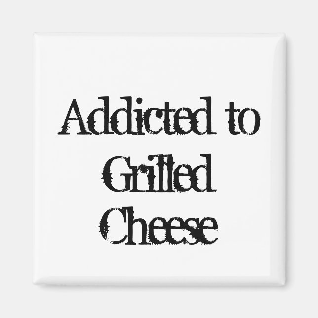Aimant Fromage grillé (Devant)