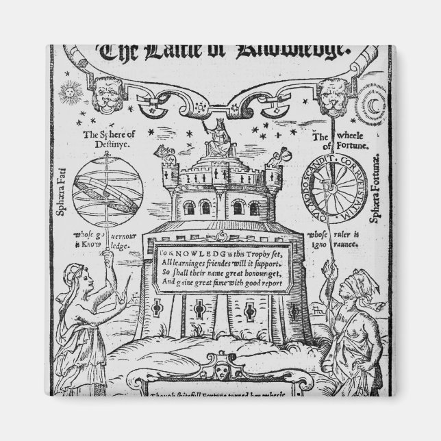 Aimant Frontispiece to 'Le Château de la Connaissance' (Devant)