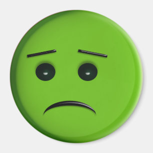 Aimant Frowny font face au vert