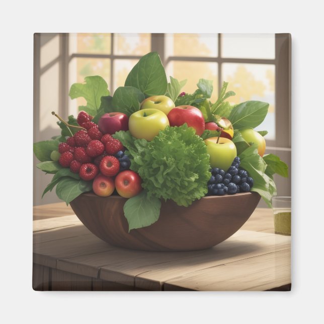 Aimant Fruits et légumes (Devant)