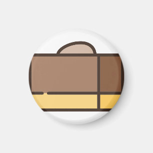 Aimant fudge au chocolat