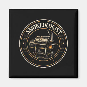 Aimant Fumeur drôle de fumeur de BBQ Barbecueur de grillé