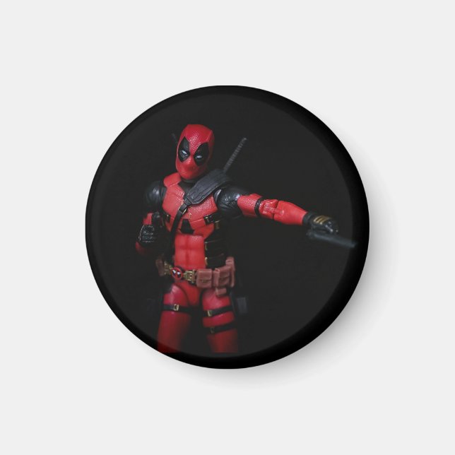 Aimant Fun Comic Toy Photographie conçue (Devant)