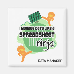 Aimant Fun Data Manager SPREADSHEET NINJA