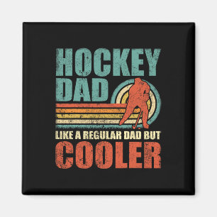 Aimant Fun Hockey Papa Comme Un Père Régulier Mais Un Pèr