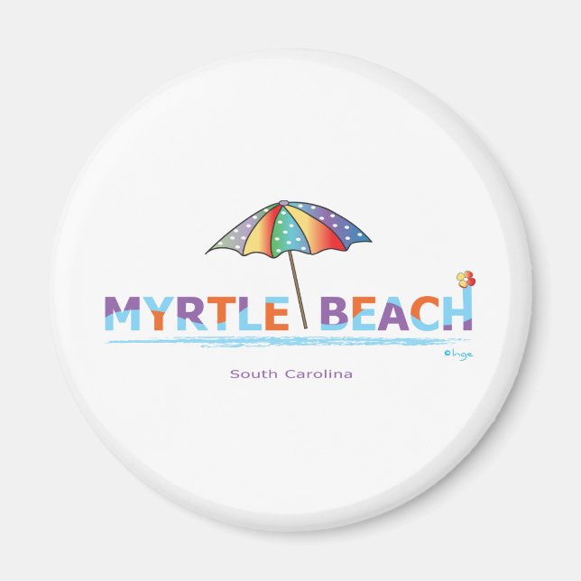 Aimant Fun Myrtle Beach, SC (Devant)