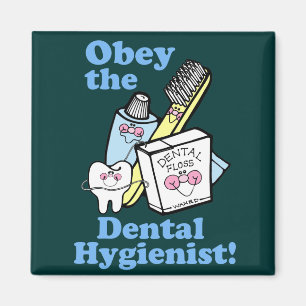 Aimant Funky Dental Hygienist