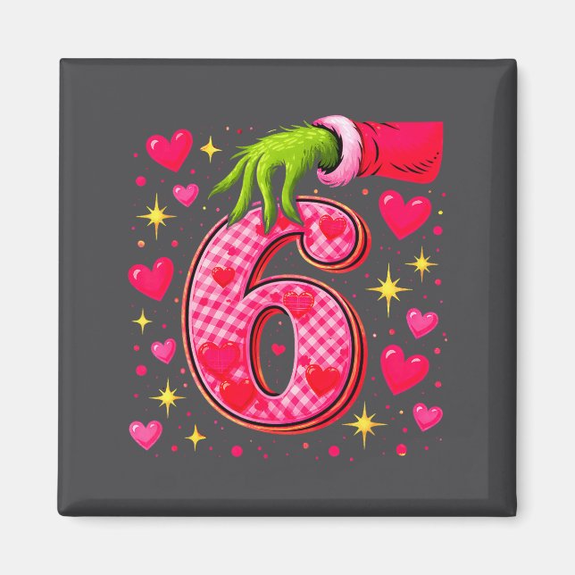 Aimant Funny 67 Valentine Meme Couple Matching Love  (Devant)