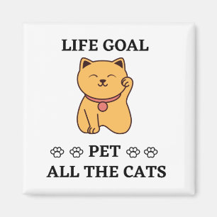 AIMANT FUNNY AMOUREUX DES CHATS PET TOUS LES CHATS