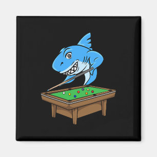 Aimant Funny Billard Pool Shark Hall Snooker Joke Billi