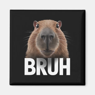 Aimant Funny Capybara Bruh