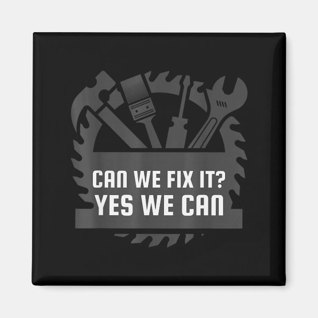 Aimant Funny Construction Worker, Bob The Builder Gag Gif (Devant)