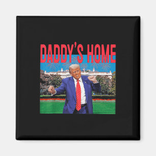 Aimant Funny Daddys Accueil Trump Pink 2024 Reprendre l'A