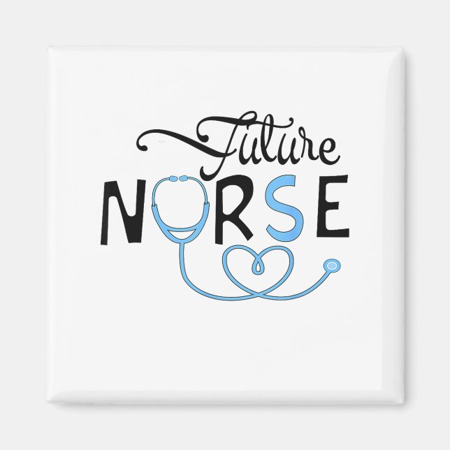Aimant Funny Future Nurse Nursing School Student Nurse In (Devant)