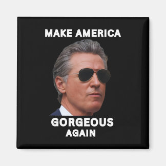 Aimant Funny Gavin Newsom Trolling Meme Make America Gorg