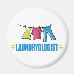 Aimant Funny I Love Laundry