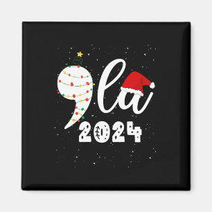 Aimant Funny Kamala Harris 2024 Comma La Christmas