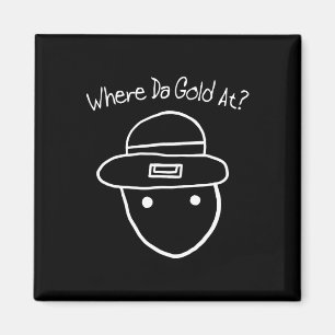 Aimant Funny Leprechaun Amateur Sketch meme Irish St Part