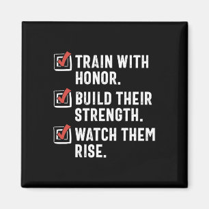 Aimant Funny Martial Arts Enseignant Karate Instructeur S