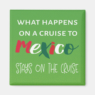 Aimant Funny Mexique Voyage Vacances Porte Décor Croisièr