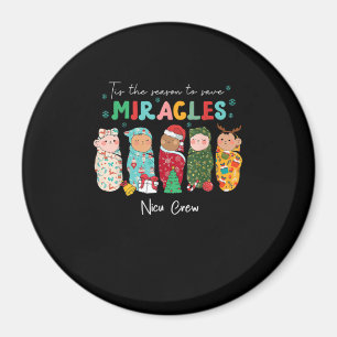 Aimant Funny Nicu Nurse Infirmière Appréciation Noël
