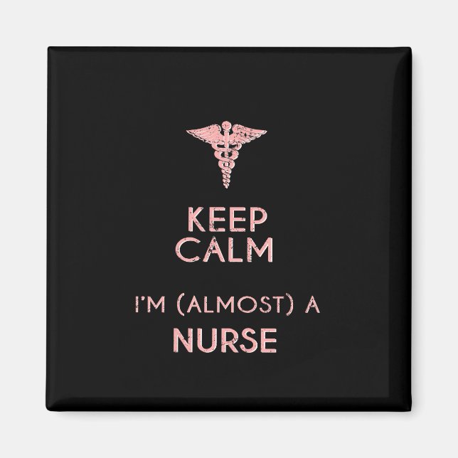 Aimant Funny Nursing Student Nursing School Graduation (Devant)