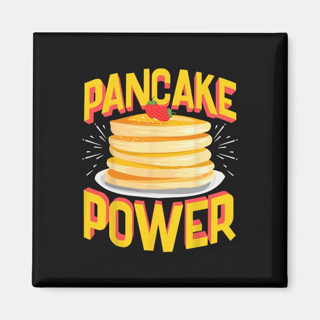 Aimant Funny Pancake Power (Devant)