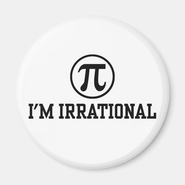 Aimant Funny Pi (Devant)