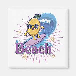 Aimant funny pineapp