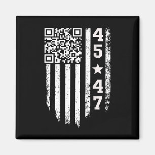 Aimant Funny Qr President Trump 4547 Trump Dancing Code