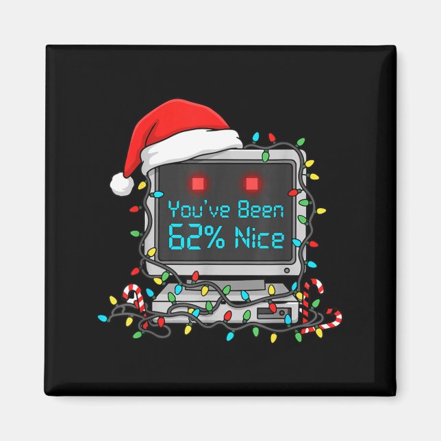 Aimant Funny Tech Christmas Geek Ai Holiday Humor Nerd Sh (Devant)