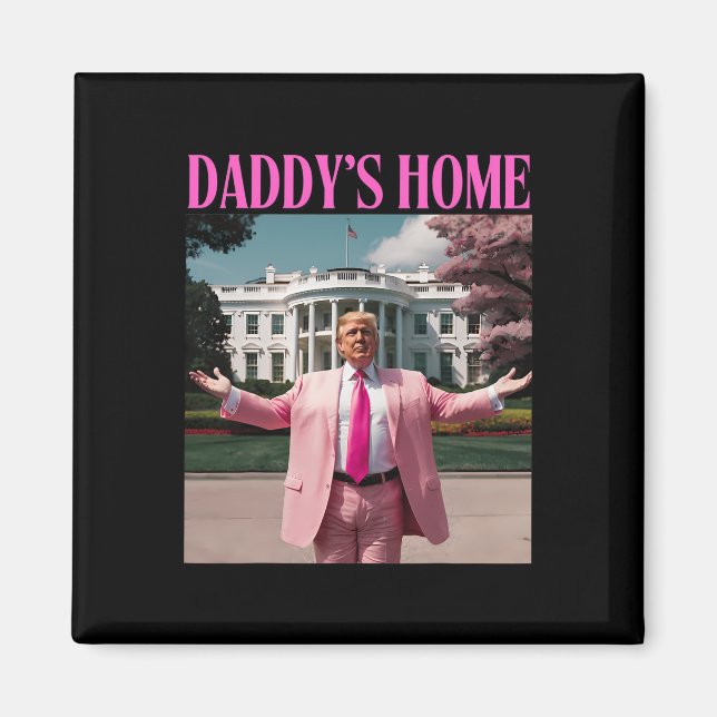 Aimant Funny Trump Chemise Accueil Hommes Femmes (Devant)