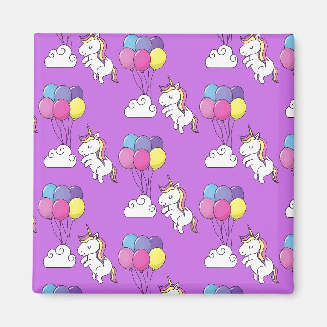 Aimant Funny Unicorn Motif Magic Horse (Devant)