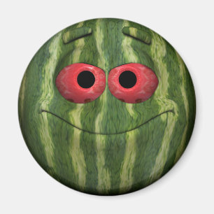 Aimant Funny Watermelon Emoticon