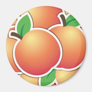 Aimant Funy peach