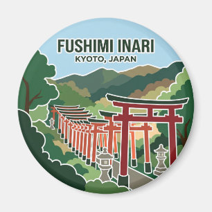 Aimant Fushimi Inari Taisha Japon