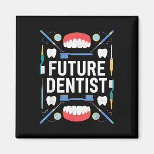 Aimant Futur Dentist Gradust School Enfants Toddler Femme