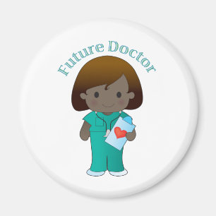Aimant Futur docteur Girl