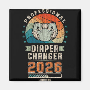 Aimant Futur Papa, Papa à Venir, Papa en Attente 2026 Cou