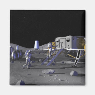 Aimant Futures missions 13 d'exploration d'espace