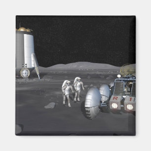 Aimant Futures missions 3 d'exploration d'espace