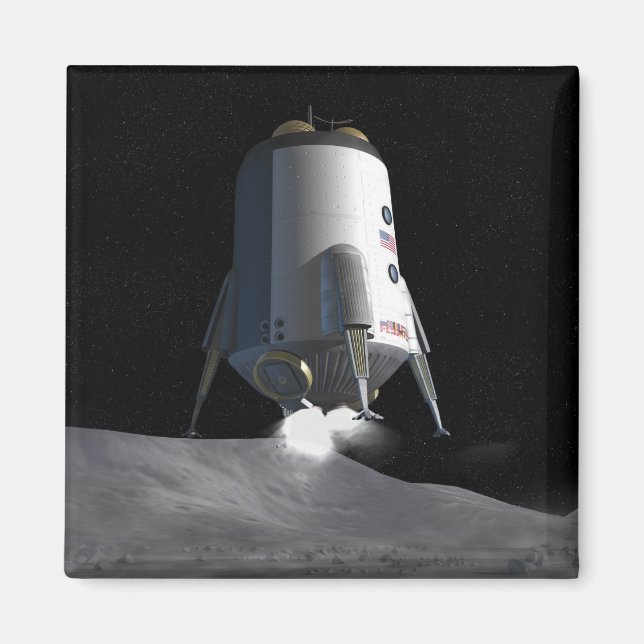 Aimant Futures missions d'exploration spatiale 12 (Devant)