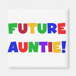 Aimant Futurs T-shirts et cadeaux Tante-Primaires de