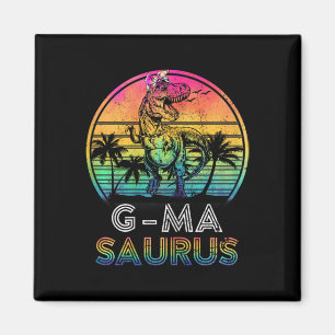 Aimant G-masaurus Dinosaure G-ma Saurus Famille T-shirt a